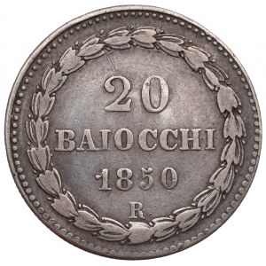Watykan, 20 baiocchi 1851