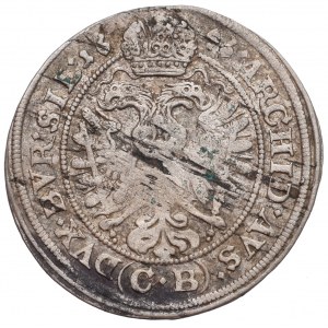 Śląsk pod panowaniem Habsburgów, Leopold I, 3 krajcary 1696, Brzeg