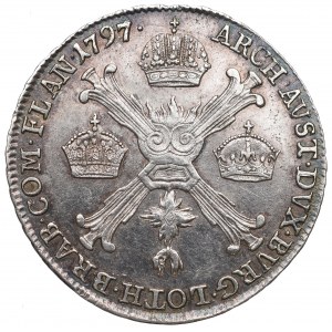 Austrian Netherlands, 1/2 Thaler 1797
