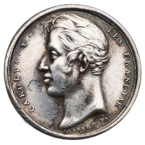 Francja, Karol X, Medal koronacyjny 1825