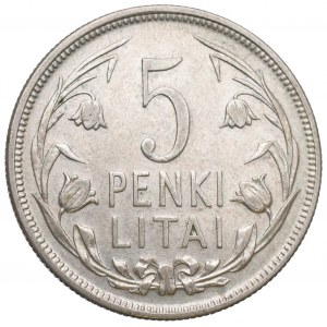 Litauen, 5 Litas 1925