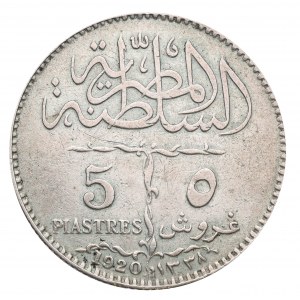 Egypt, 5 piastres 1920