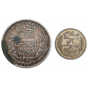 Tunisia, Lot of coins
