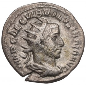 Cesarstwo Rzymskie, Woluzjan, Antoninian - AEQVITAS AVGG