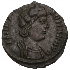 Roman Empire, Theodora, Follis Trier
