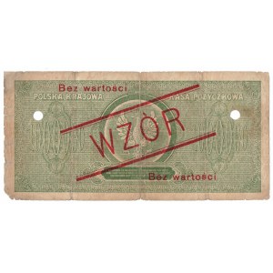 II RP, 1 mln marek polskich 1923 K - WZÓR