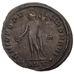 Cesarstwo Rzymskie, Dioklecjan, Follis Antiochia - GENIO POPVLI ROMANI