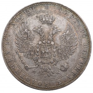 Zabór rosyjski, Mikołaj I, 3/4 rubla=5 złotych 1841 MW, Warszawa