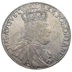 Germany, Saxony, Friedrich August II, 18 groschen 1754, Leipzig