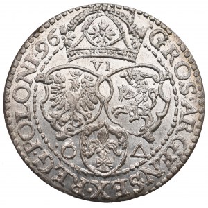 Sigismund III, 6 groschen 1596, Marienburg