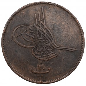 Egypt, 20 para 1862