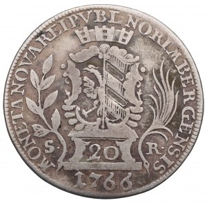 Germany, Nurnberg, 20 kreuzer 1766