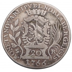 Niemcy, Norymberga, 20 krajcarów 1766