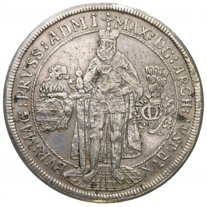 Germany, Teutonic Order, Maximilian I, thaler 1633 - copy in silver
