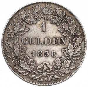 Niemcy, Bawaria, 1 Gulden 1838