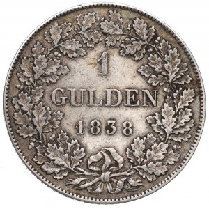 Germany, Bayern, 1 Gulden 1838
