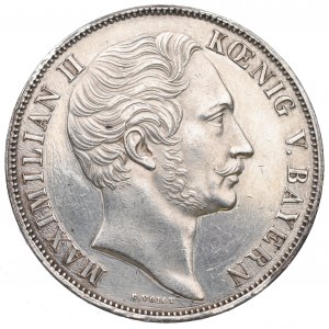 Germany, Bavaria, Taler = 2 gulden 1855