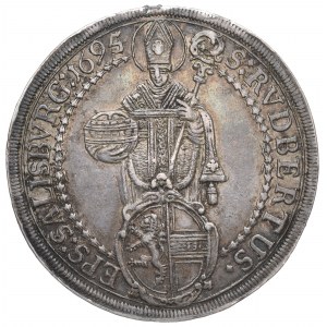 Austria, Biskupstwo Salzburg, Talar 1694/5 - przebitka daty