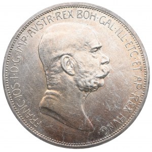 Austria, Franz Joseph, 5 corona 1908