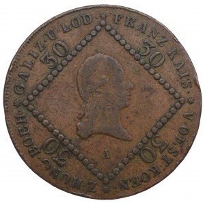 Austria, Franciszek I, 30 krajcarów 1807 A