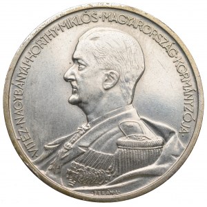 Hungary, 5 pengo 1939 Horthy Miklos