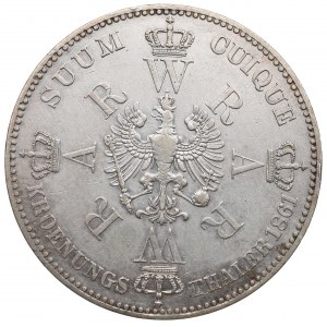 Germany, Prussen, Thaler 1861