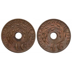 Netherlands India, Lof ot 1 cent 1942-45