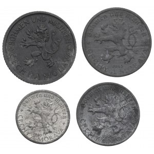 Protektorat Czech i Moraw, Zestaw monet