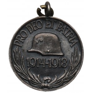Węgry, Miniatura medalu za I Wojnę