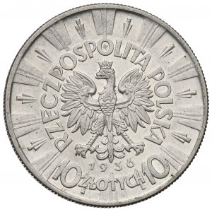 II Republic of Poland, 10 zloty 1936 Pilsudski