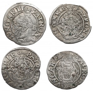 Węgry, Zestaw denarów 1541-79