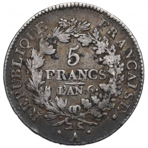 Francja, 5 franków 1797
