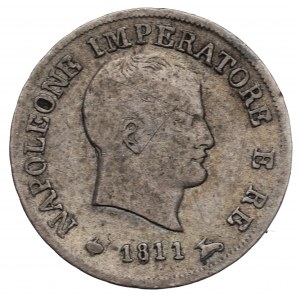 Włochy, Napoleon I, 10 soldi 1811 M, Mediolan