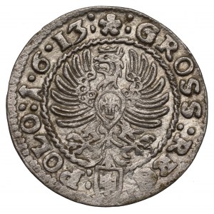 Zygmunt III Waza, Grosz 1613, Kraków - nieopisany 1•6•13: