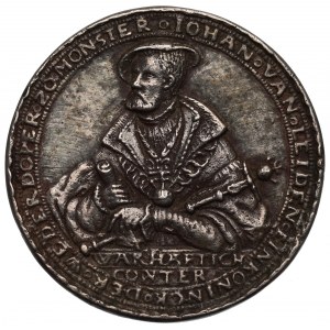 Niemcy, Nodrheim-Westfalia, Medal 1536 Jan van Leiden - późniejszy odlew