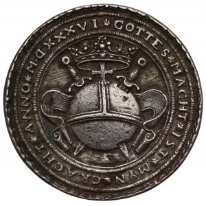 Niemcy, Nodrheim-Westfalia, Medal 1536 Jan van Leiden - późniejszy odlew