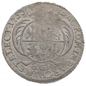 Germany, Saxony, 8 groschen 1753, Leipzig