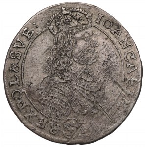 John II Casimir, 18 groschen 1668, Bromberg