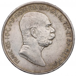 Austria, Franz Joseph, 5 corona 1908