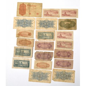 Japonia, Zestaw banknotów