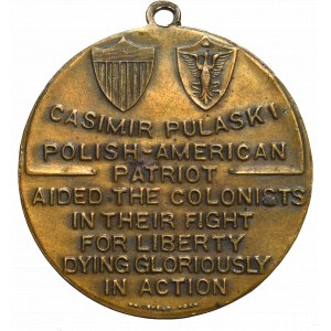 Polska/USA, Medalik Gen. Pułaski 1929