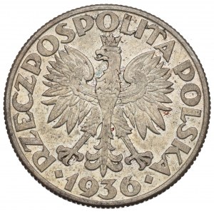 II Republic of Poland, 2 zloty 1936 Ship