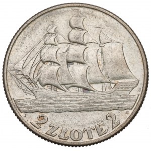 II Republic of Poland, 2 zloty 1936 Ship