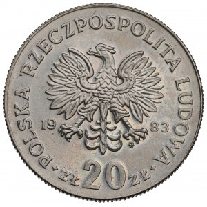 PRL, 20 złotych 1983 Nowotko