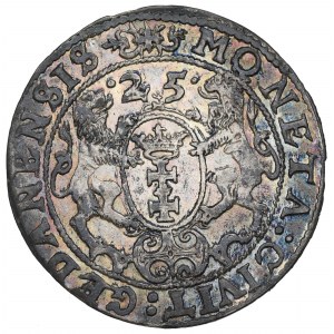 Sigismund III, 18 groschen 1625, Danzig