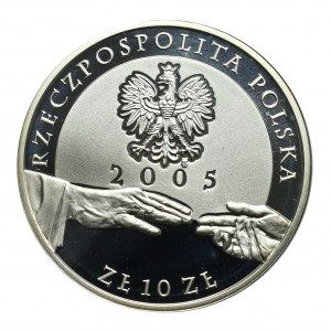III RP, 10 złotych 2005 Jan Paweł II