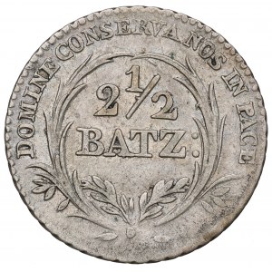 Switzerland, Luzern, 2-1/2 batzen 1815