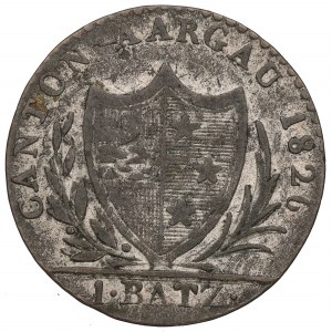 Szwajcaria, 1 batzen 1826