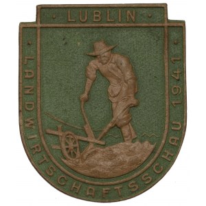 GG, Lublin, Odznaka pokaz rolniczy 1941