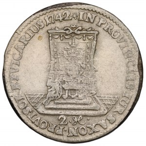 Germany, Saxony, Friedrich August II, 2 groschen 1742